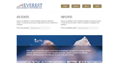 Desktop Screenshot of everestmanagement.com